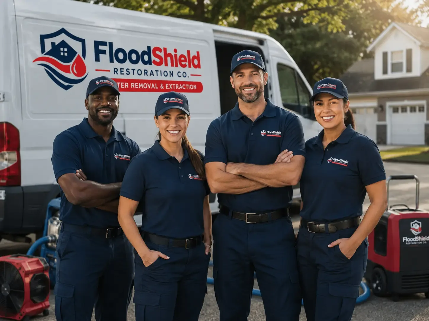 Flood Damage Restoration company in New Berlinville, PA